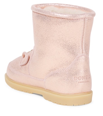 Xelly metallic leather boots | Donsje