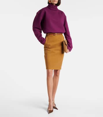 Cotton fleece sweatshirt | Saint Laurent