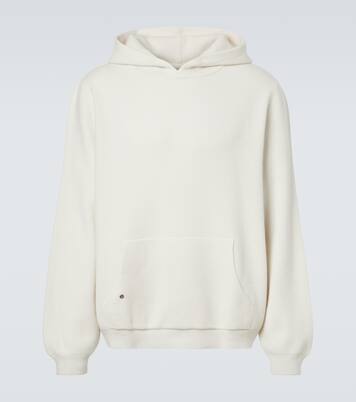 Felpa con cappuccio in cashmere con ametista | God's True Cashmere