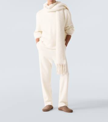 Felpa con cappuccio in cashmere con ametista | God's True Cashmere