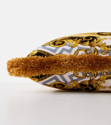 La Coupe Des Dieux cotton cushion | Versace Home