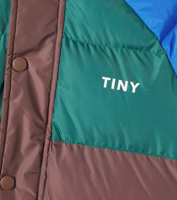 Colorblocked coat  | Tinycottons