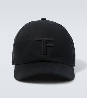 Casquette brodée en coton à logo | Tom Ford