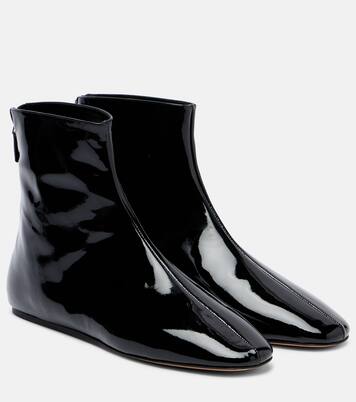 Patent leather ankle boots | Le Monde Béryl