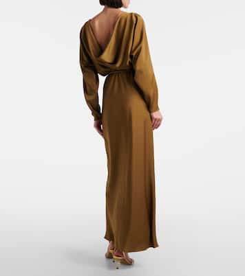 Pentola satin cocktail dress | Max Mara