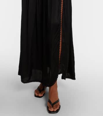 Scalloped maxi skirt | Poupette St Barth