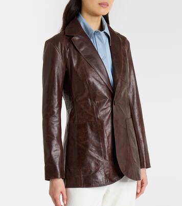 Leather blazer | Polo Ralph Lauren