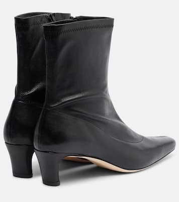 Wally leather ankle boots | Staud