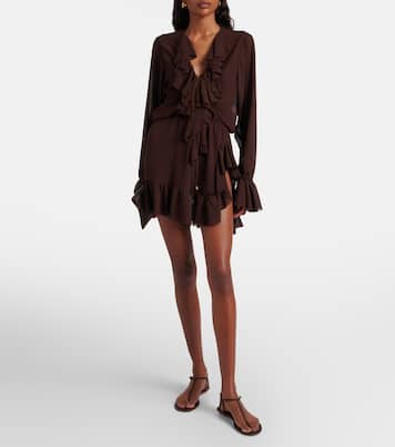 Bellen ruffled minidress | Bananhot