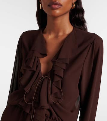 Bellen ruffled minidress | Bananhot