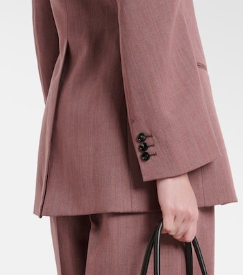 Blazer in misto lana e lino | Bottega Veneta