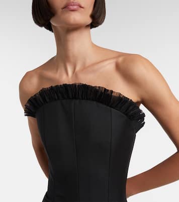 Cocktailkleid aus Woll-Gabardine | McQueen