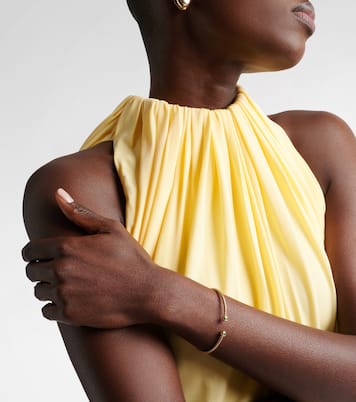 Bracciale Cablespira® Flex Micro in oro 18kt con smeraldi | David Yurman