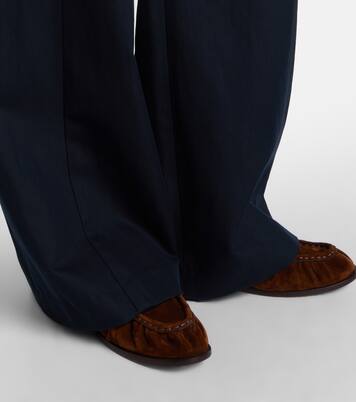 Reed cotton and linen flared pants | Nili Lotan