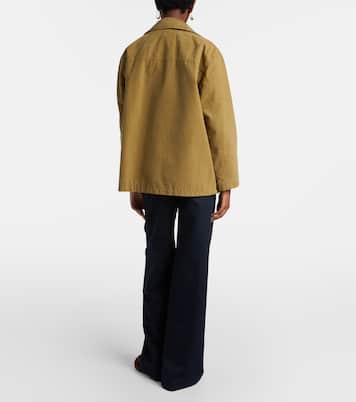 Reed cotton and linen flared pants | Nili Lotan