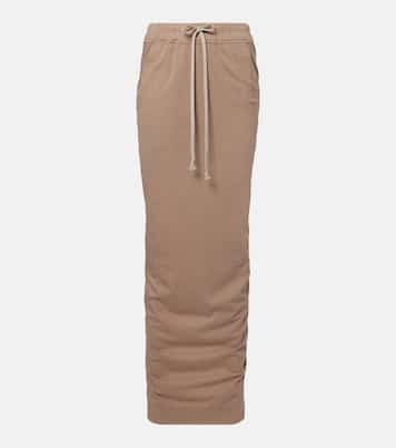 Cotton jersey maxi skirt | Rick Owens