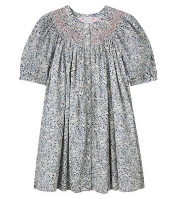 Robe Ladwiga en coton à fleurs | Bonpoint