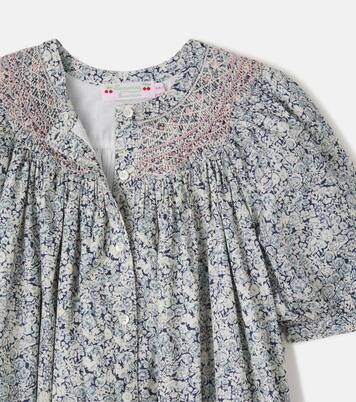 Robe Ladwiga en coton à fleurs | Bonpoint