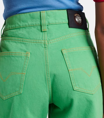 Jean capri à taille haute | Versace