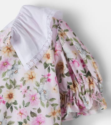 Bedrucktes Kleid Izara aus Baumwolle | La Coqueta