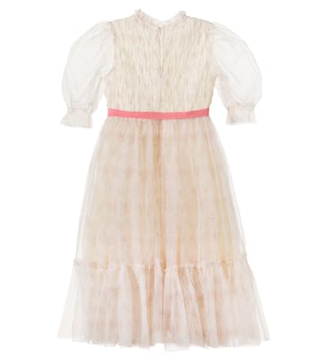 Valentina floral shirred tulle dress | C'era Una Volta