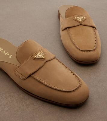 Suede mules | Prada