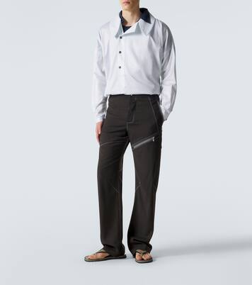 Kest striped cotton shirt | Kiko Kostadinov
