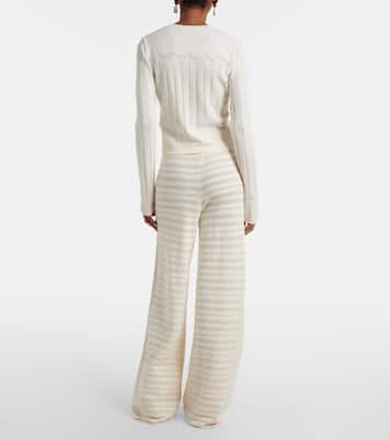 Weite Hose Tanya aus Pointelle-Strick | Faithfull