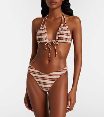Lulu striped bikini bottoms | Montce