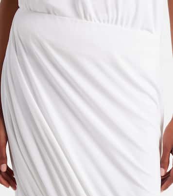 Midirock Twist aus Jersey | Norma Kamali