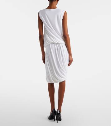 Midirock Twist aus Jersey | Norma Kamali