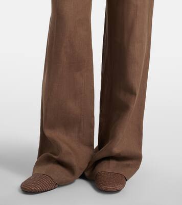 Pantalon ample Dean en lin | Ralph Lauren Collection