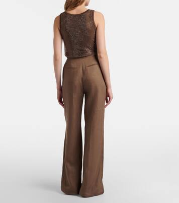 Pantalon ample Dean en lin | Ralph Lauren Collection