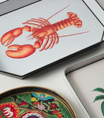 Lacquered metal decorative tray | Les-Ottomans