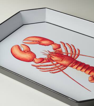 Lacquered metal decorative tray | Les-Ottomans