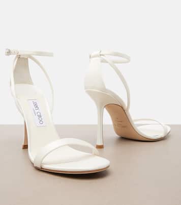 Moza satin sandals | Jimmy Choo