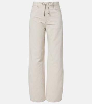 Off Duty Drawstring wide-leg jeans  | Frame