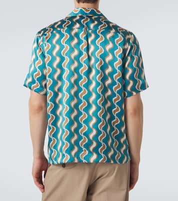 Camisa Roberto de seda estampada | Frescobol Carioca