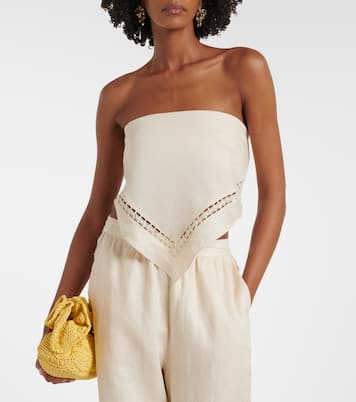 Linen-blend top | Simkhai