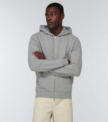 Kapuzenjacke aus Baumwolljersey | Sunspel