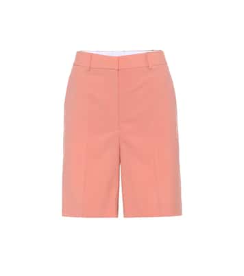 Amber wool Bermuda shorts | Stella McCartney