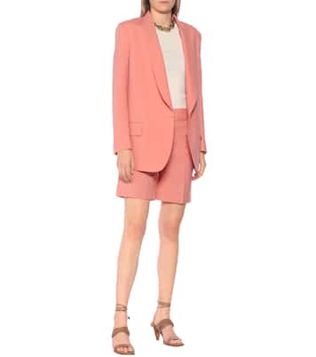 Amber wool Bermuda shorts | Stella McCartney