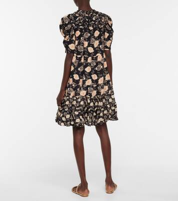 Mini-robe Cassian floral en coton mélangé | Ulla Johnson