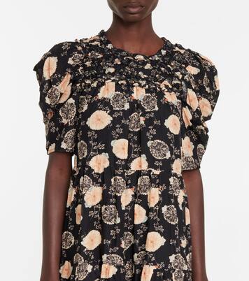 Mini-robe Cassian floral en coton mélangé | Ulla Johnson