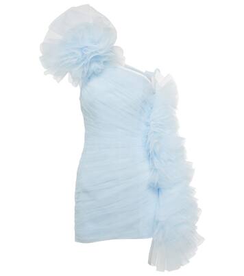 One-shoulder tulle minidress | Giambattista Valli