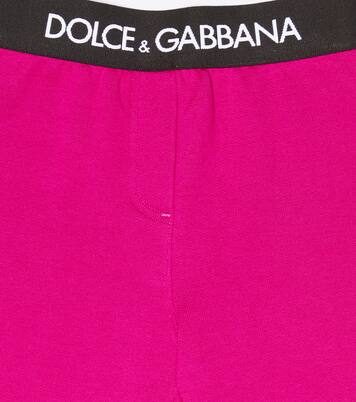 Baby cotton leggings | Dolce&Gabbana Kids