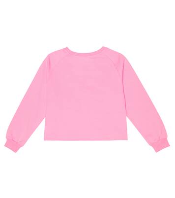 Sweat-shirt imprimé en coton mélangé | Moschino Kids