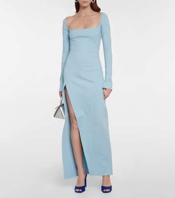 Pantoletten Kaia aus Satin | The Attico