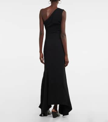 One-Shoulder-Maxikleid aus Baumwolle | Stella McCartney