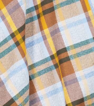 Checked cotton dress | Paade Mode